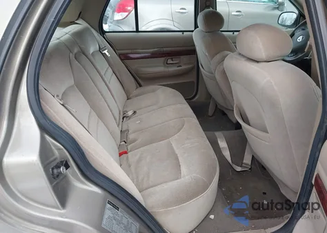 2002 Mercury Grand Marquis Gs from USA, damaged, VIN 2MEFM74W62X607335